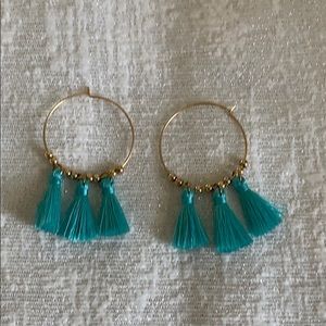♥️ 2 for $15 or 3 for $20 ♥️ Hoop tassel earrings